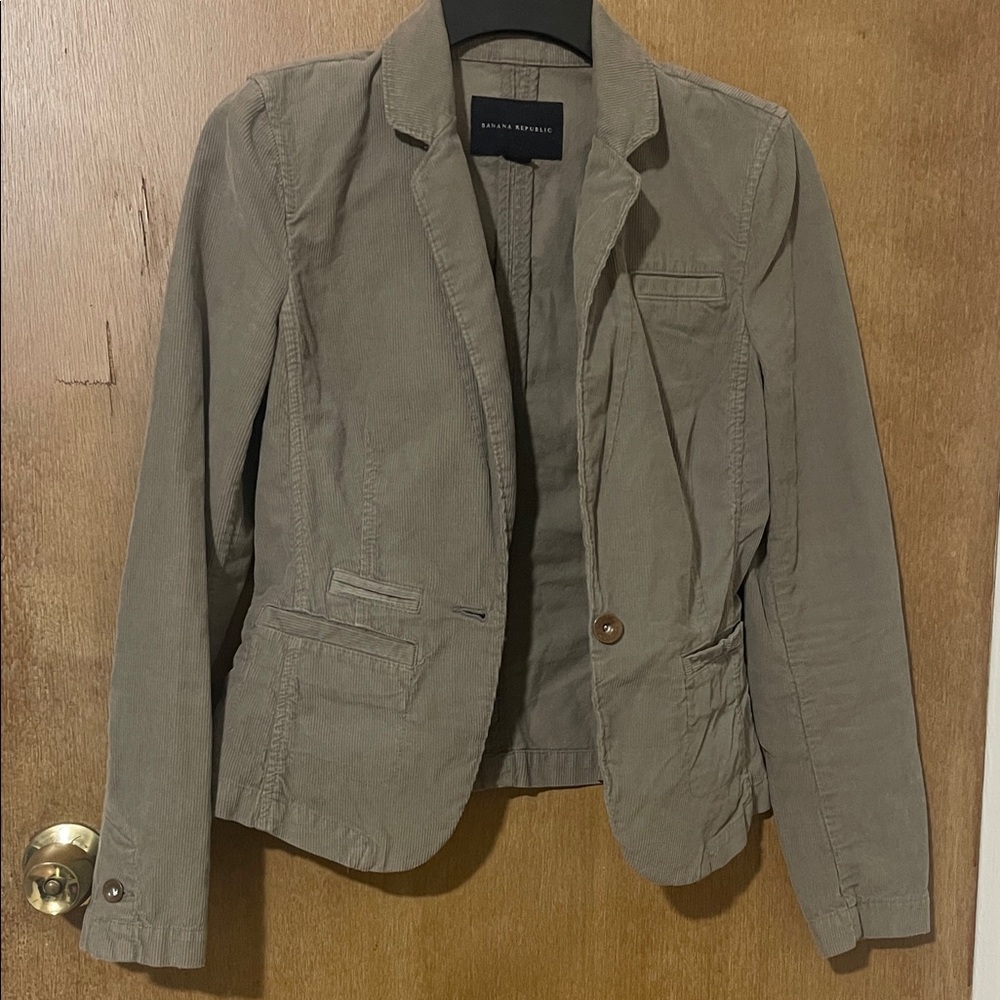 Banana Republic Women's Corduroy Utility Jacket